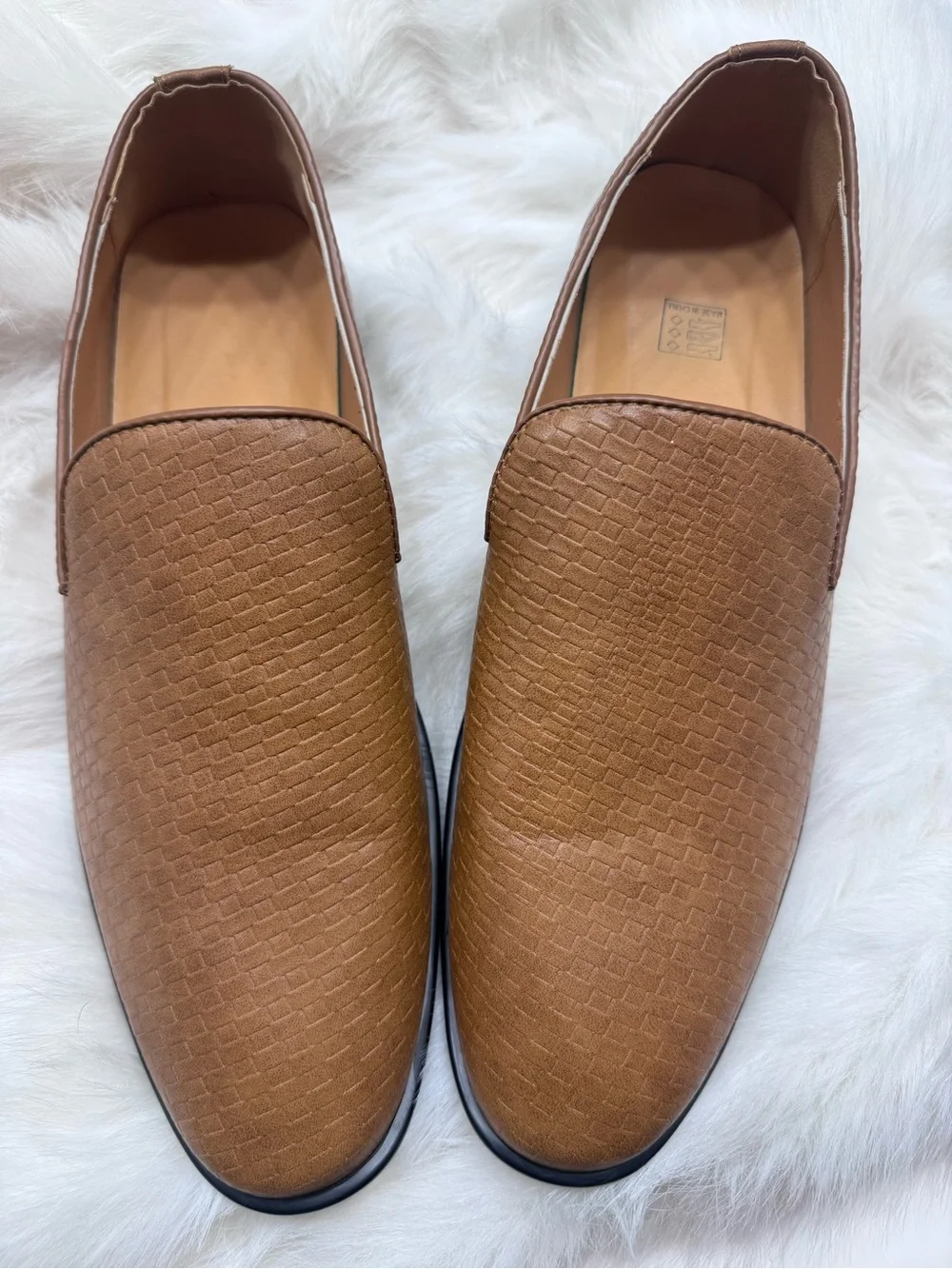 Classic Men's Tan Slip-On Loafers